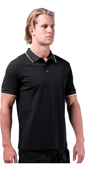 Zhik Hombres Elite Active Polo POL-0160-M-BLK - Black